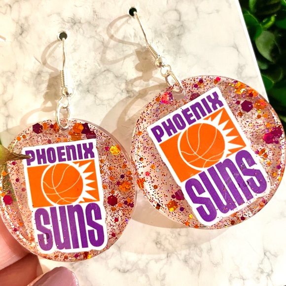 Phoenix Suns Earrings - Picture 1 of 4